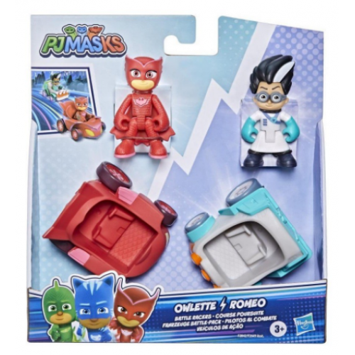 PJ Masks ΟΧΗΜΑΤΑ ΔΡΑΣΗΣ Owlette VS Romeo (F2842)