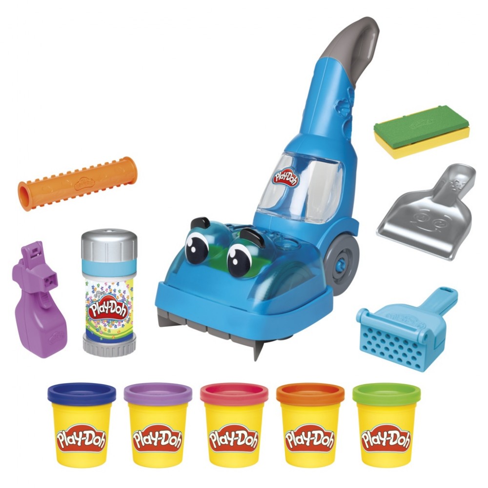 PLAY-DOH ZOOM ZOOM VACUUM AND CLEANUP SET (F3642)