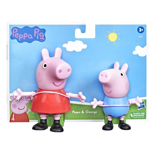 PEPPA PIG TWO FIGURE FUN PACK PEPPA & GEORGE (F3656)