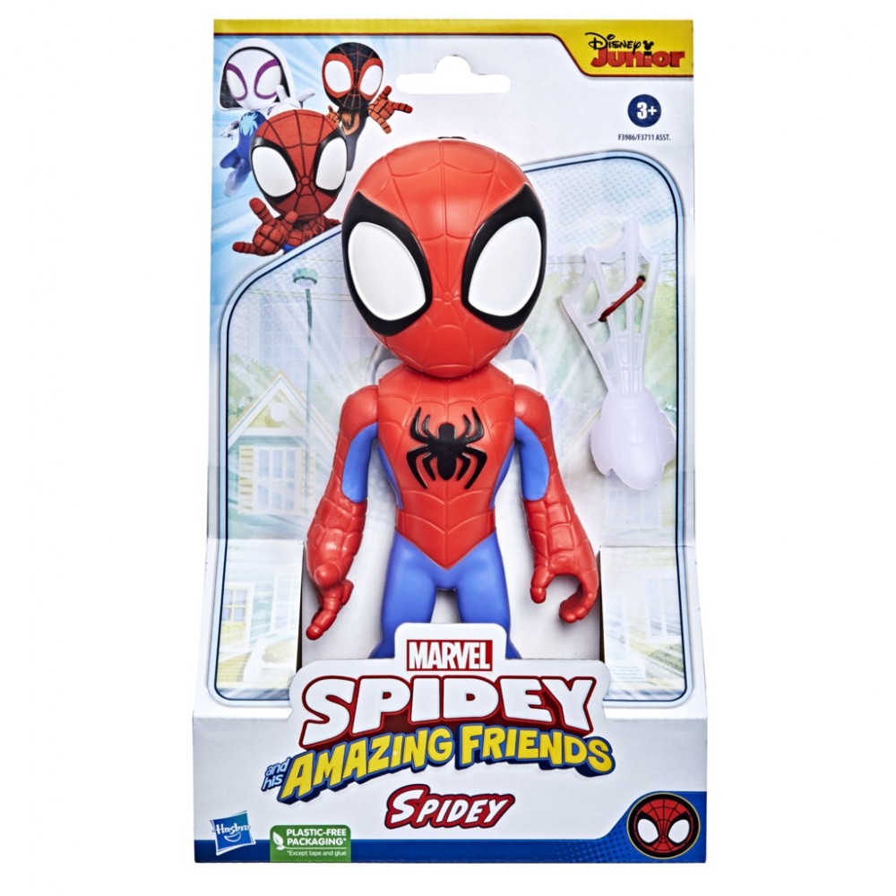 SPIDEY AND HIS AMAZING FRIENDS SUPERSIZED HERO FIGURES SPIDEY (F3986)