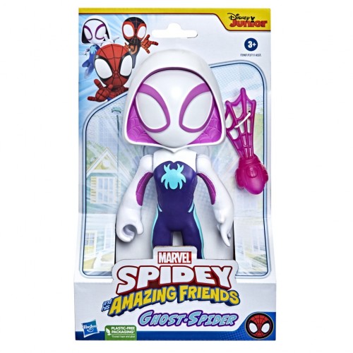 SPIDEY AND HIS AMAZING FRIENDS SUPERSIZED HERO FIGURES GHOST SPIDER (F3987)