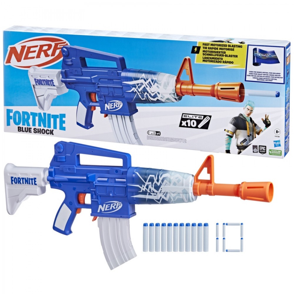 NERF FORTNITE BLUE SHOCK (F4108)