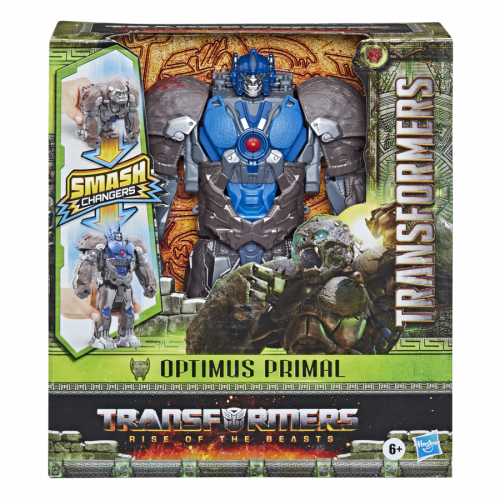 TRANSFORMERS RISE OF THE BEAST SMASH CHANGERS OPTIMUS PRIMAL (F4641)