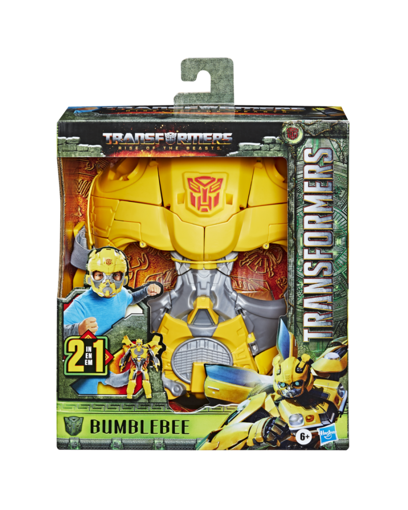 TRANSFORMERS RISE OF THE BEAST BUMBLEBEE ROLEPLAY CONVERTING  ΜΑΣΚΑ (F4649)