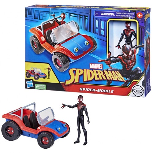 SPIDERMAN VERSE VEHICLE AND 6IN FIGURE (F5620)