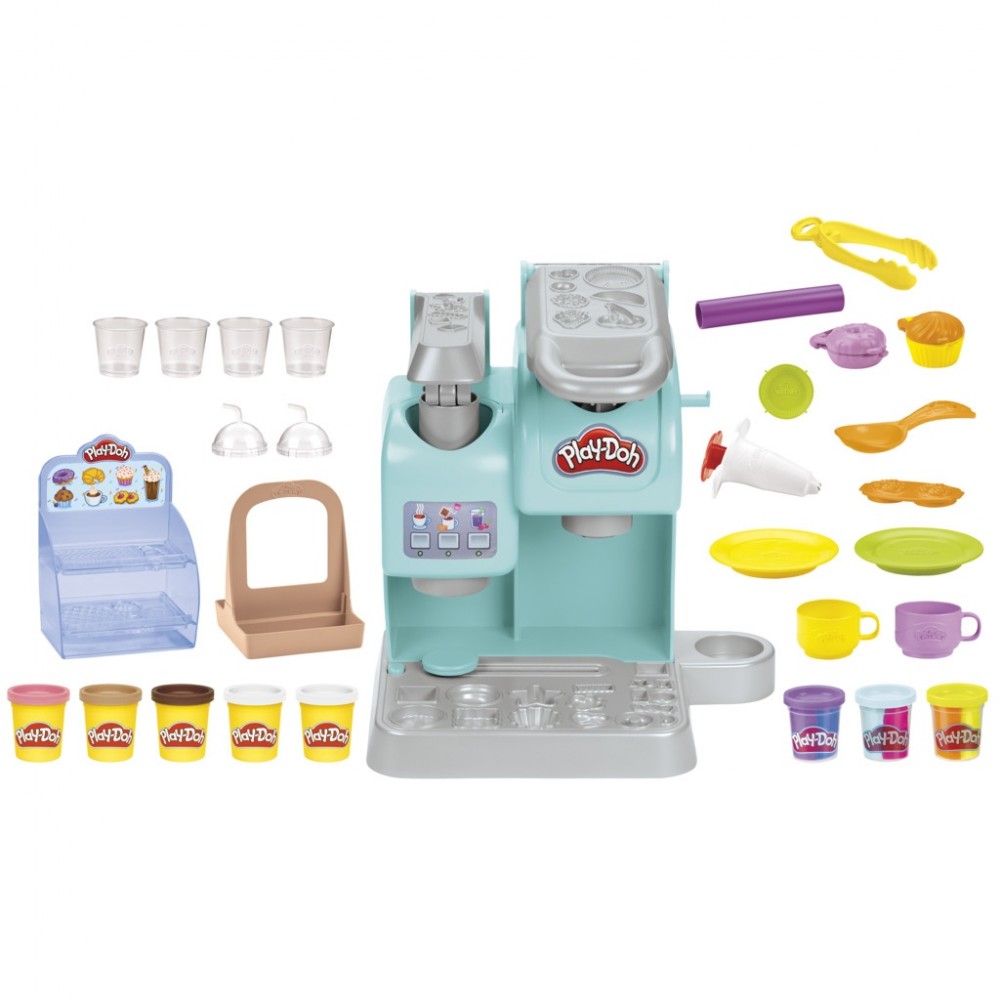 PLAY-DOH KITCHEN CREATIONS SUPER COLORFUL CAFE PLAYSET (F5836)