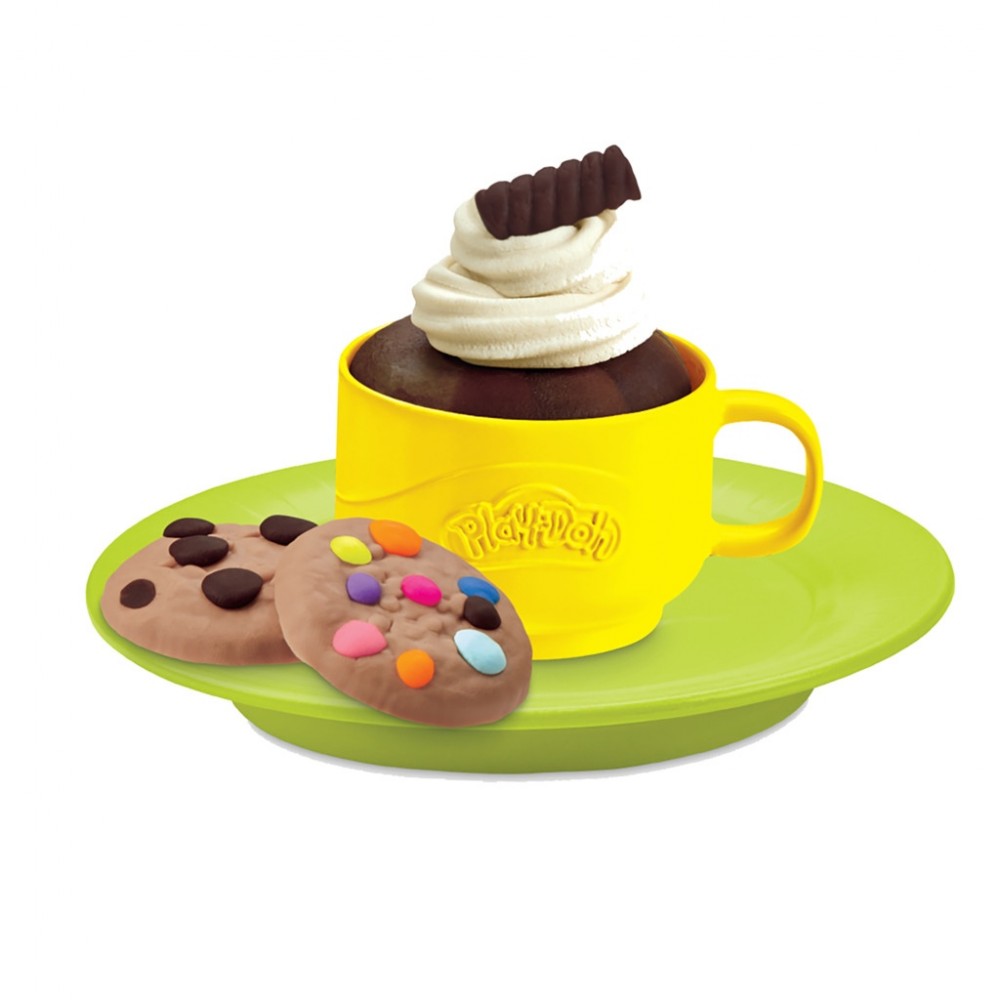 PLAY-DOH KITCHEN CREATIONS SUPER COLORFUL CAFE PLAYSET (F5836)