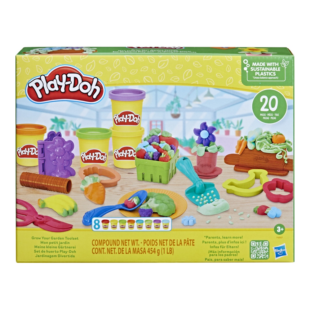 PLAY DOH GROW YOUR GARDEN TOOLSET (F6907)