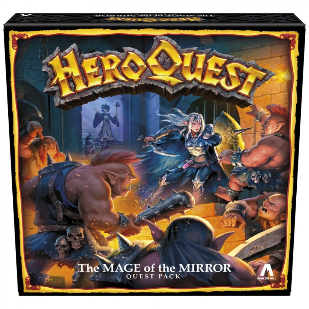 HEROQUEST THE MAGE OF THE MIRROR QUEST PACK (F7539)