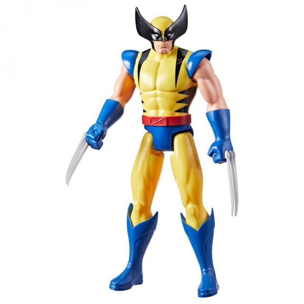 X-MEN ΦΙΓΟΥΡΑ WOLVERINE TITAN HERO (F7972)