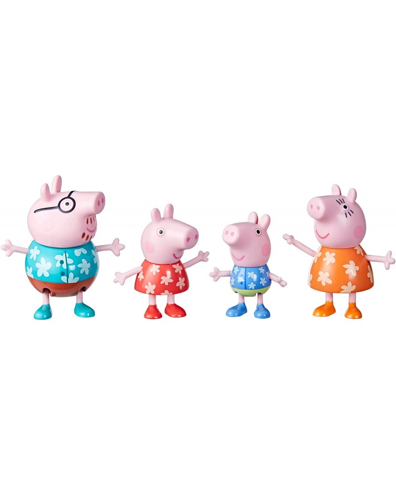 PEPPA PIG PEPPA’S ADVENTURES FAMILY FIGURE 4-PACK HOLIDAY (F8082)