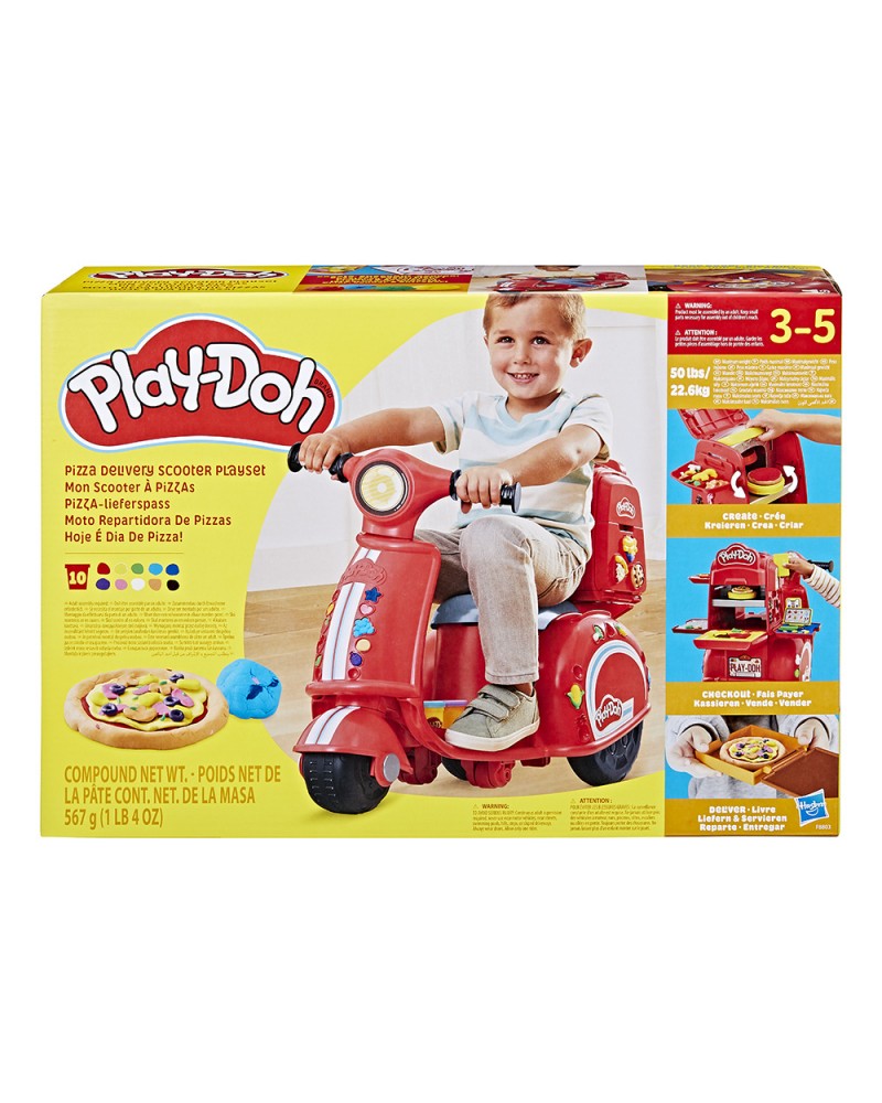  PLAY-DOH ΣΕΤ ΠΑΙΧΝΙΔΙΟΥ PIZZA DELIVERY SCOOTER (F8803)