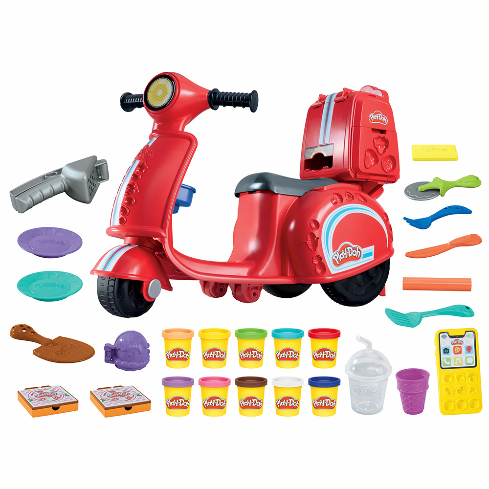  PLAY-DOH ΣΕΤ ΠΑΙΧΝΙΔΙΟΥ PIZZA DELIVERY SCOOTER (F8803)