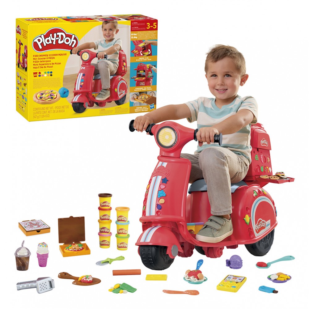  PLAY-DOH ΣΕΤ ΠΑΙΧΝΙΔΙΟΥ PIZZA DELIVERY SCOOTER (F8803)