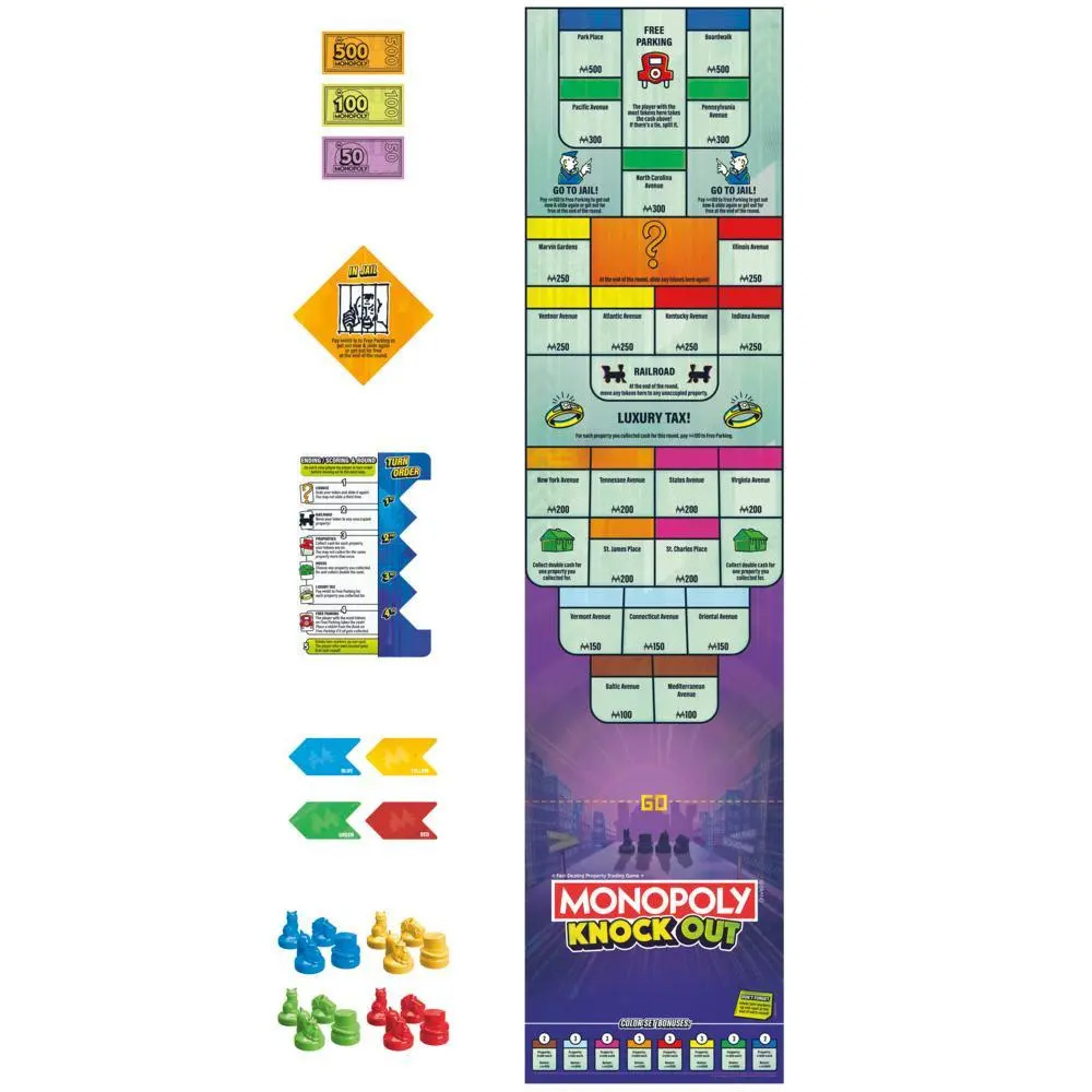  ΕΠΙΤΡΑΠΕΖΙΟ MONOPOLY KNOCKOUT (F8995)