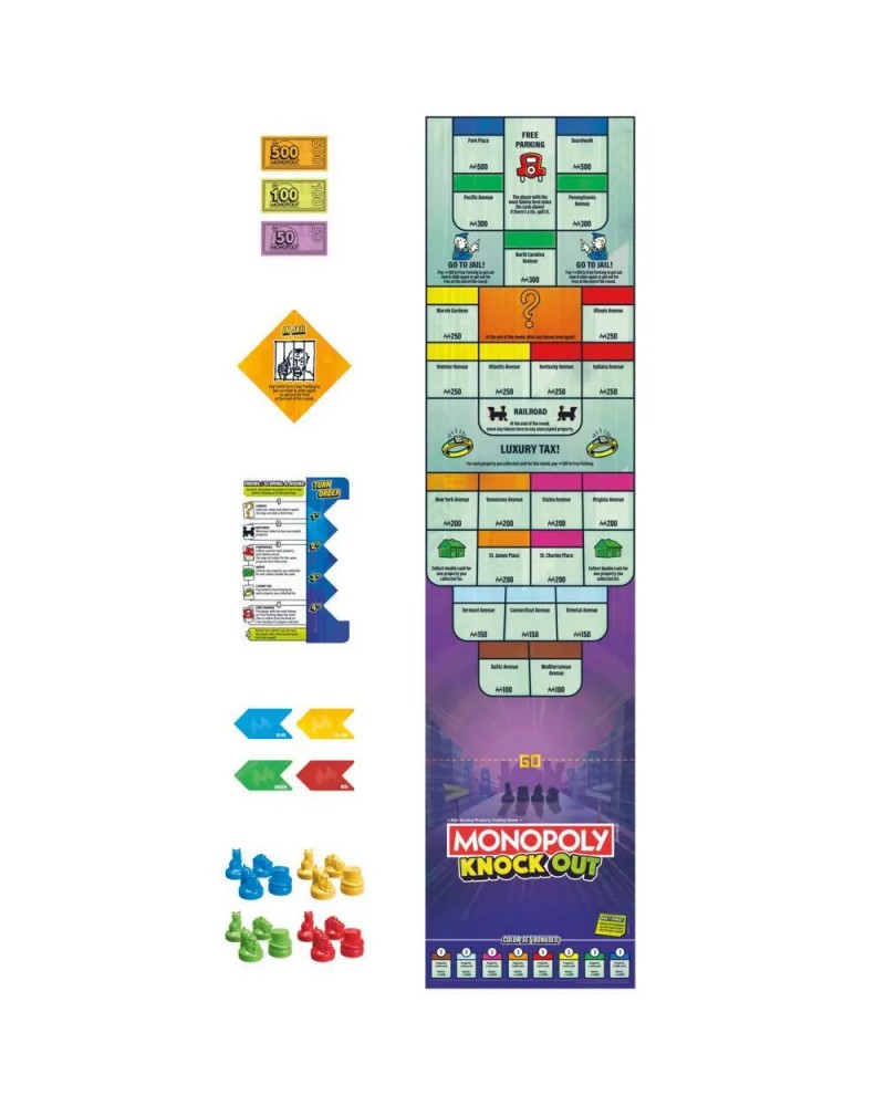  ΕΠΙΤΡΑΠΕΖΙΟ MONOPOLY KNOCKOUT (F8995)