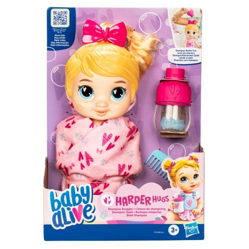  BABY ALIVE ΚΟΥΚΛΑ HARPER HUGS (F9119)