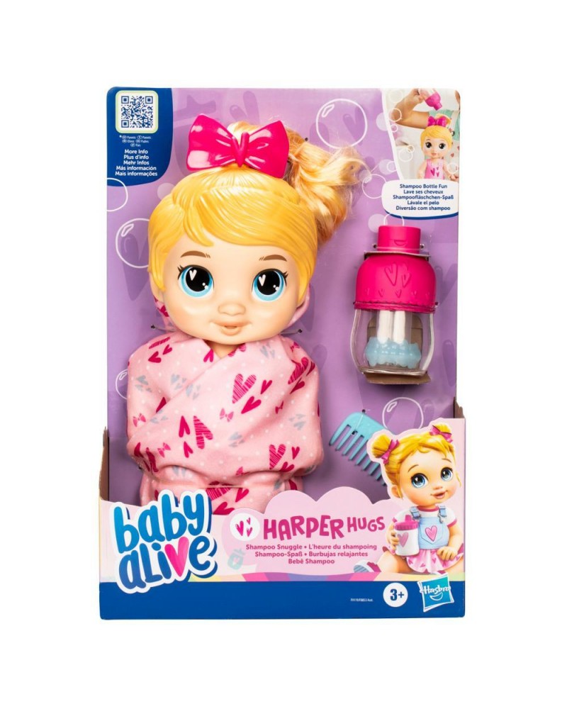  BABY ALIVE ΚΟΥΚΛΑ HARPER HUGS (F9119)