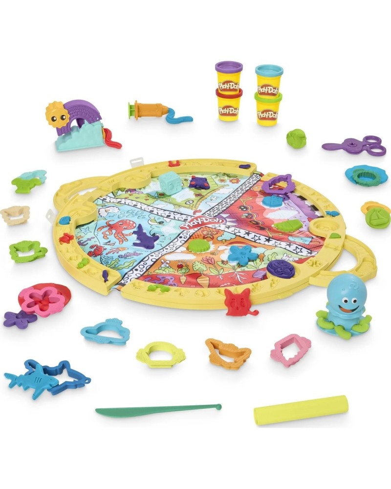 PLAY DOH FOLD N GO PLAYMAT (F9143)