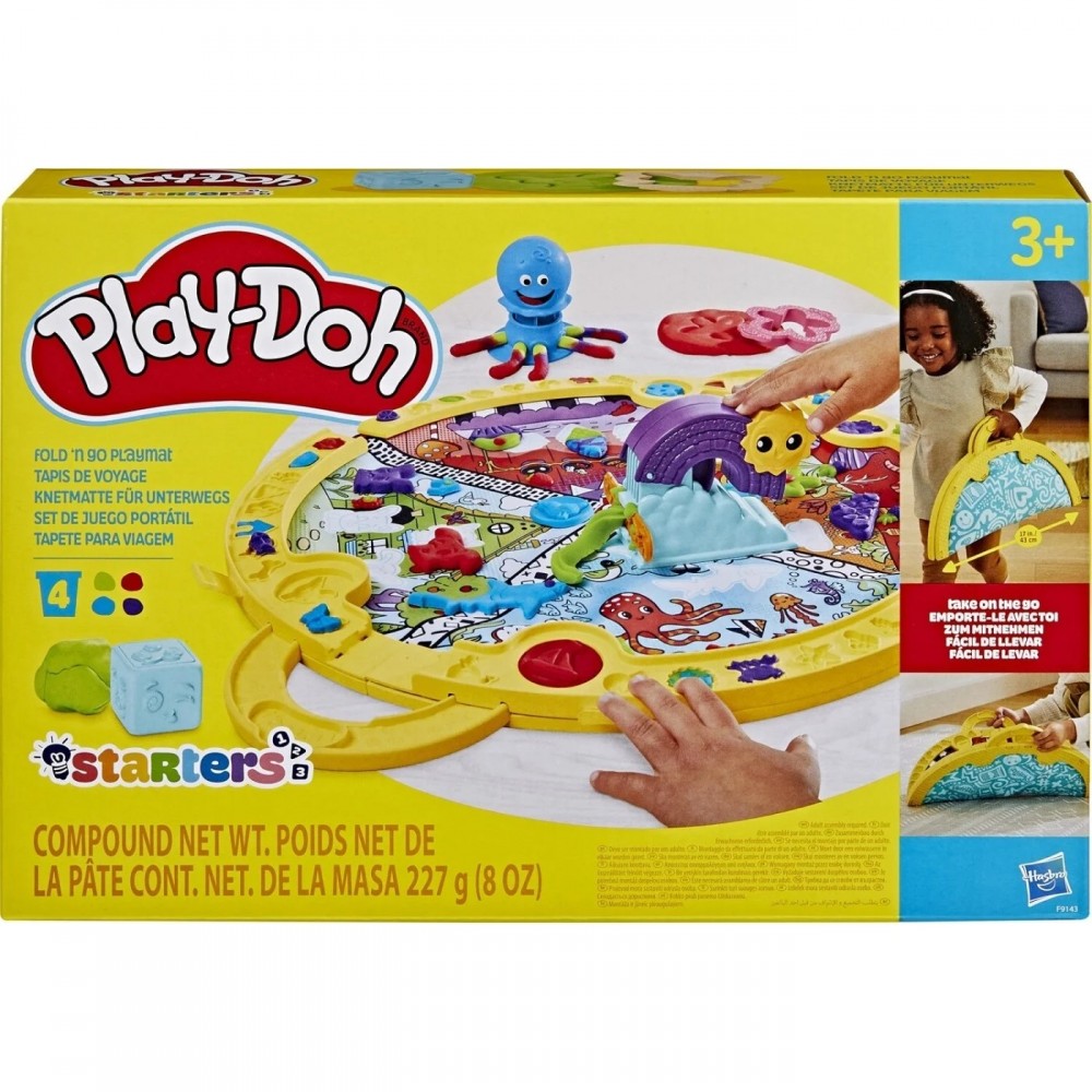 PLAY DOH FOLD N GO PLAYMAT (F9143)