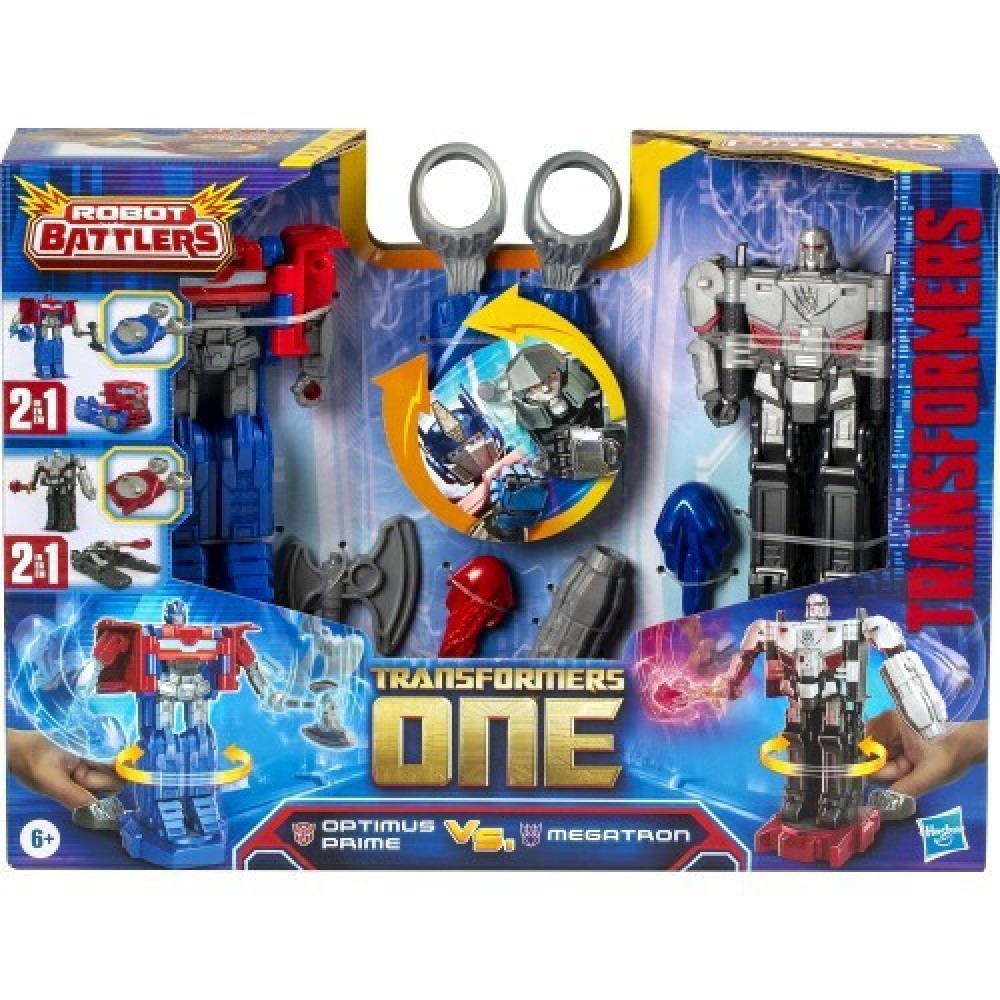 TRANSFORMERS ROBOT BATTLERS MULTIPACK OPTIMUS PRIME VS MEGATRON (F9207)