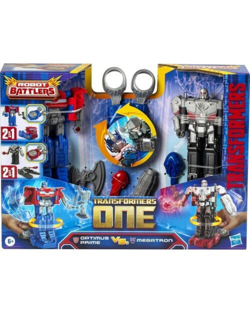 TRANSFORMERS ROBOT BATTLERS MULTIPACK OPTIMUS PRIME VS MEGATRON (F9207)