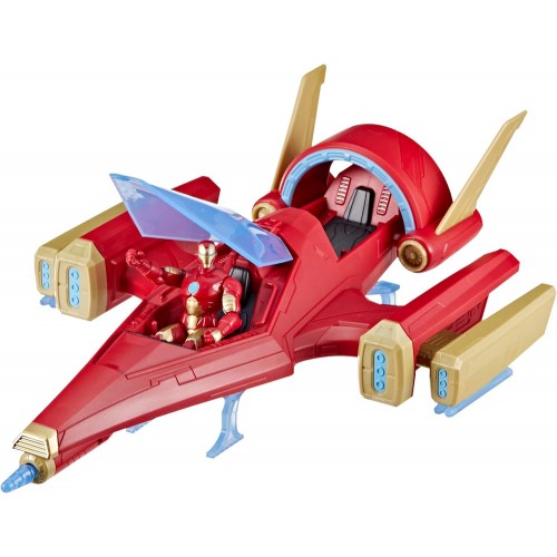  AVENGERS ΦΙΓΟΥΡΑ ΔΡΑΣΗΣ EPIC IRON MAN REPULSOR BLAST BATTLE JET (F9329)