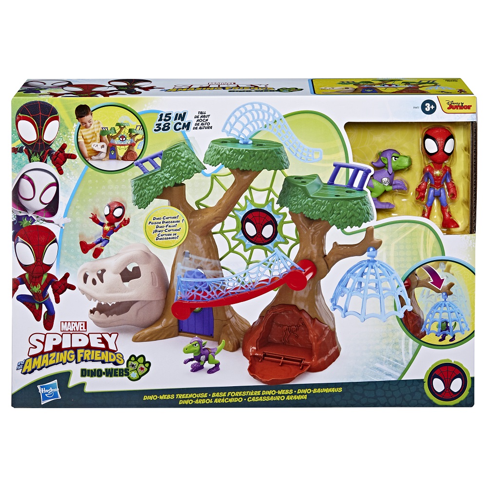 SPIDEY AND HIS AMAZING FRIENDS DINO WEBS PLAYSET (F9477)