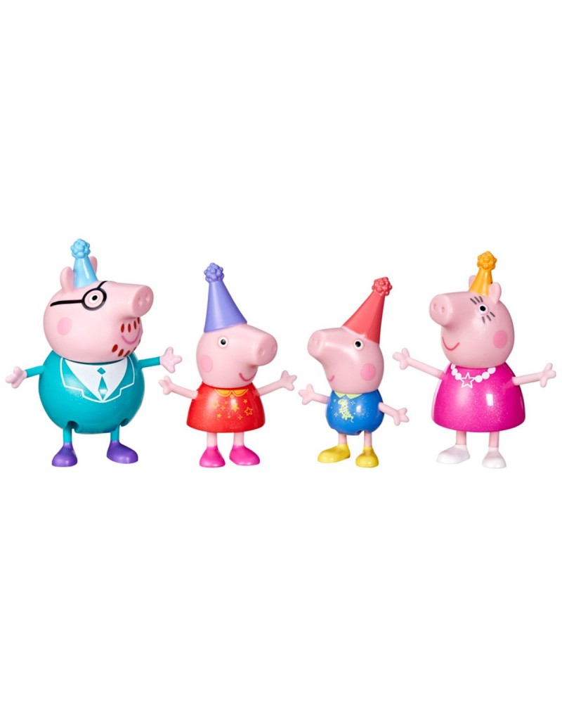 PEPPA PIG PEPPA’S FAMILY PARTY 4-PACK (F9510)