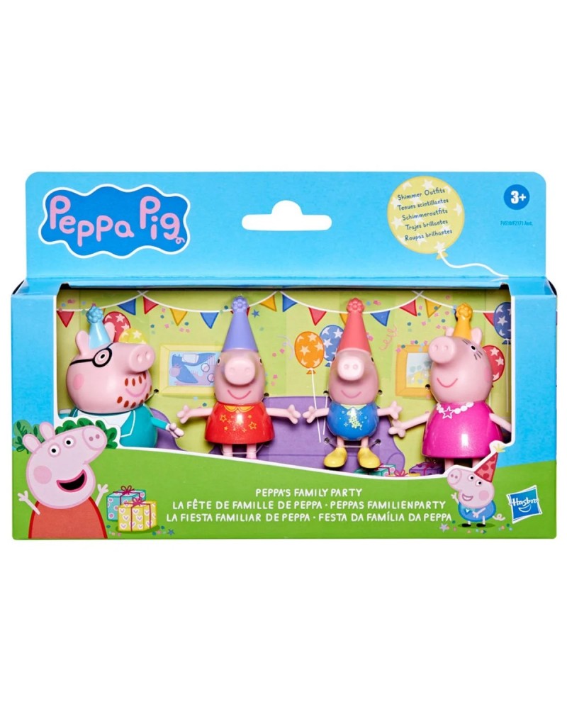 PEPPA PIG PEPPA’S FAMILY PARTY 4-PACK (F9510)