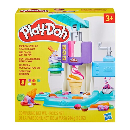 PLAY DOH RAINBOW SWIRL ICE CREAM (G0028)