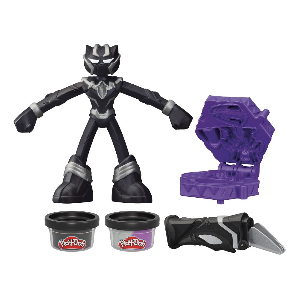 PLAY-DOH MARVEL FIGURES BLACK PANTHER (G0055)