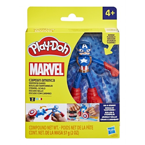 PLAY-DOH MARVEL FIGURES CAPTAIN AMERICA (G0056)