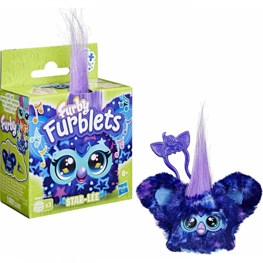 FURBY FURBLET STAR-LEE (G0402)