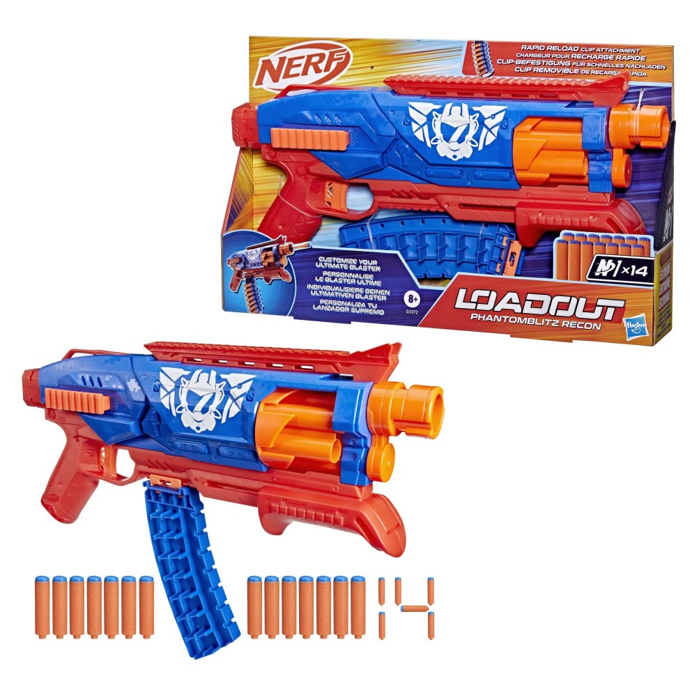 NERF ΕΚΤΟΞΕΥΤΗΣ LOADOUT PHANTOMBLITZ RECON (G3372)