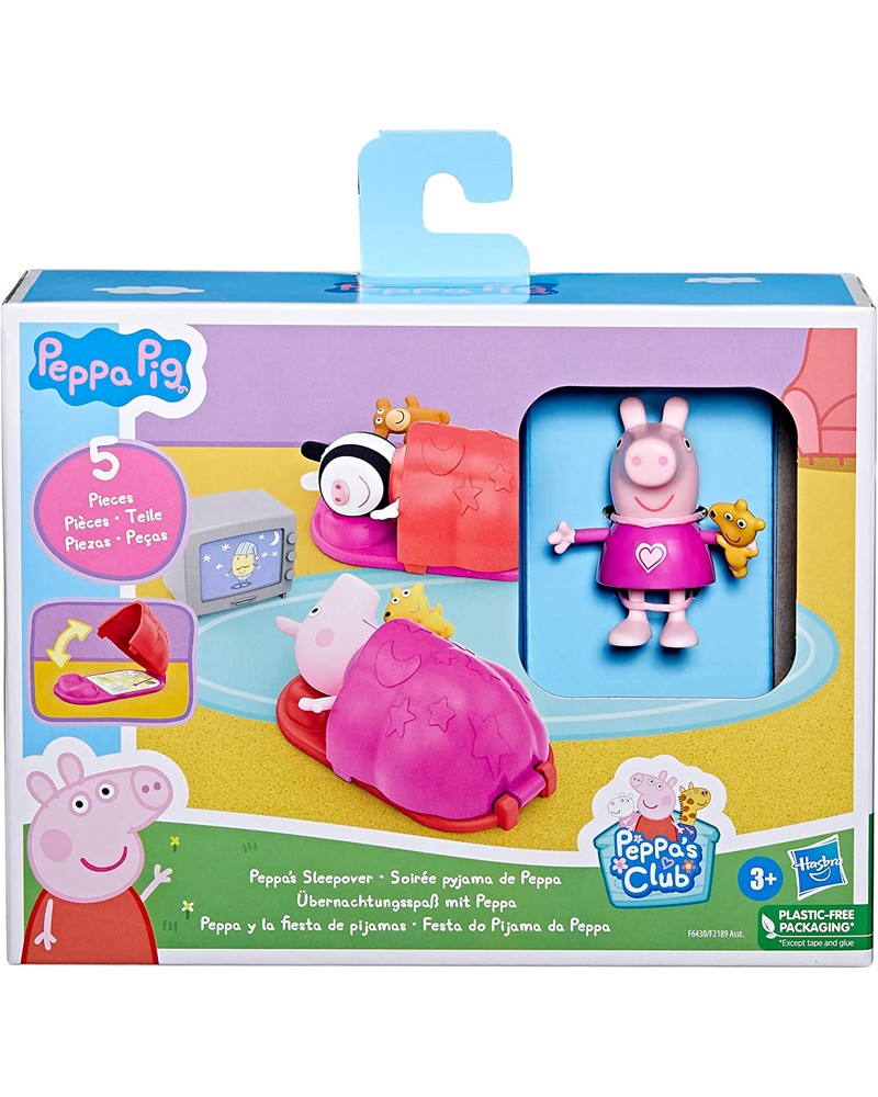 PEPPA PIG ΣΕΤ ΠΑΙΧΝΙΔΙΟΥ SLEEPOVER MOMENTS (F6430)