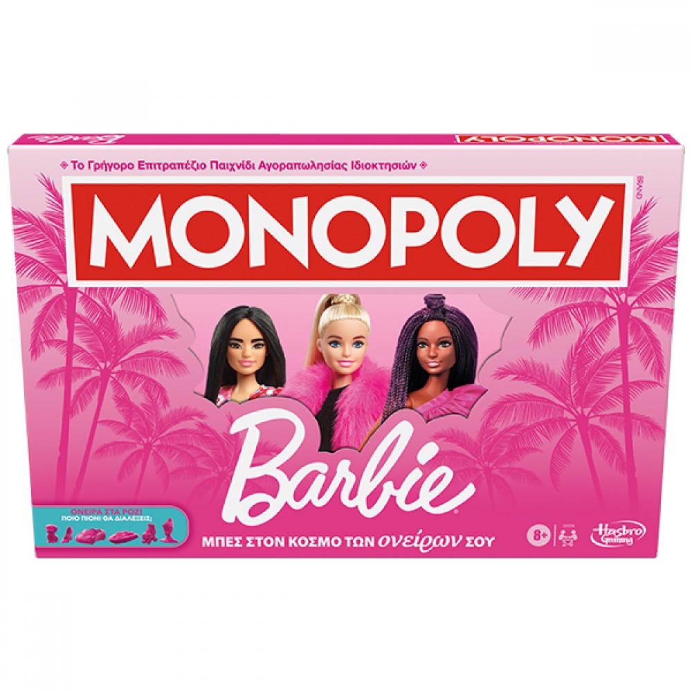 MONOPOLY BARBIE ΕΛΛΗΝΙΚΗ ΕΚΔΟΣΗ(G0038)