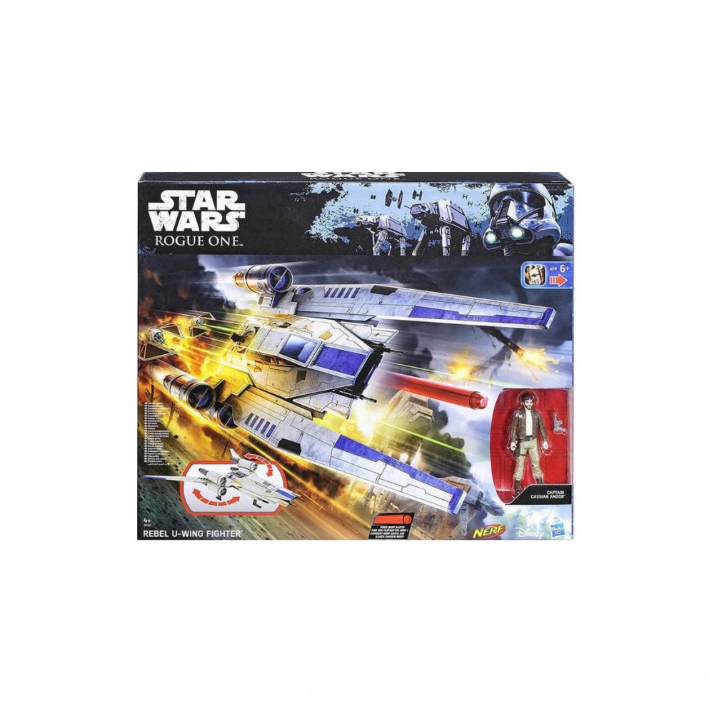 Star Wars Rogue One Rebel U-Wing Fighter Vehicle Hasbro Nerf (B7101)