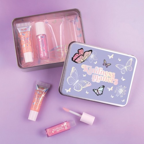 MAKE IT REAL 3C4G BUTTERFLY KISSES LIP SET (10041)