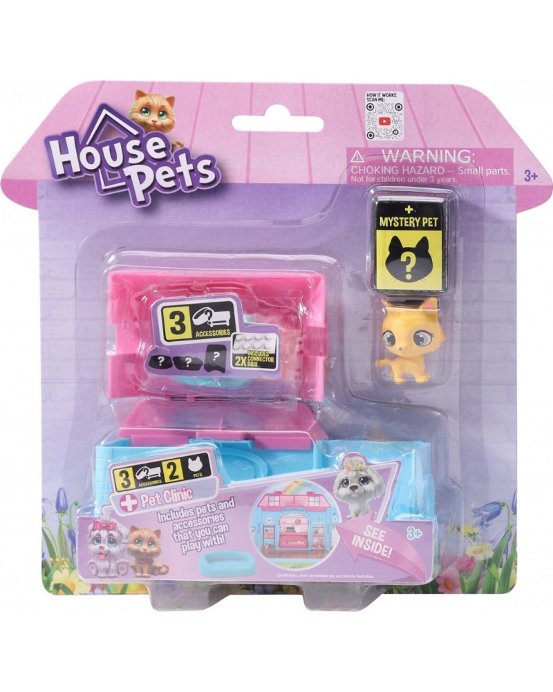 HOUSE PETS PLAYSET PET CLINIC (1060)