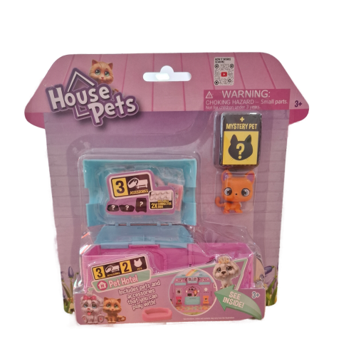 HOUSE PETS PLAYSET PET HOTEL 2 ΣΧΕΔΙΑ (1060)