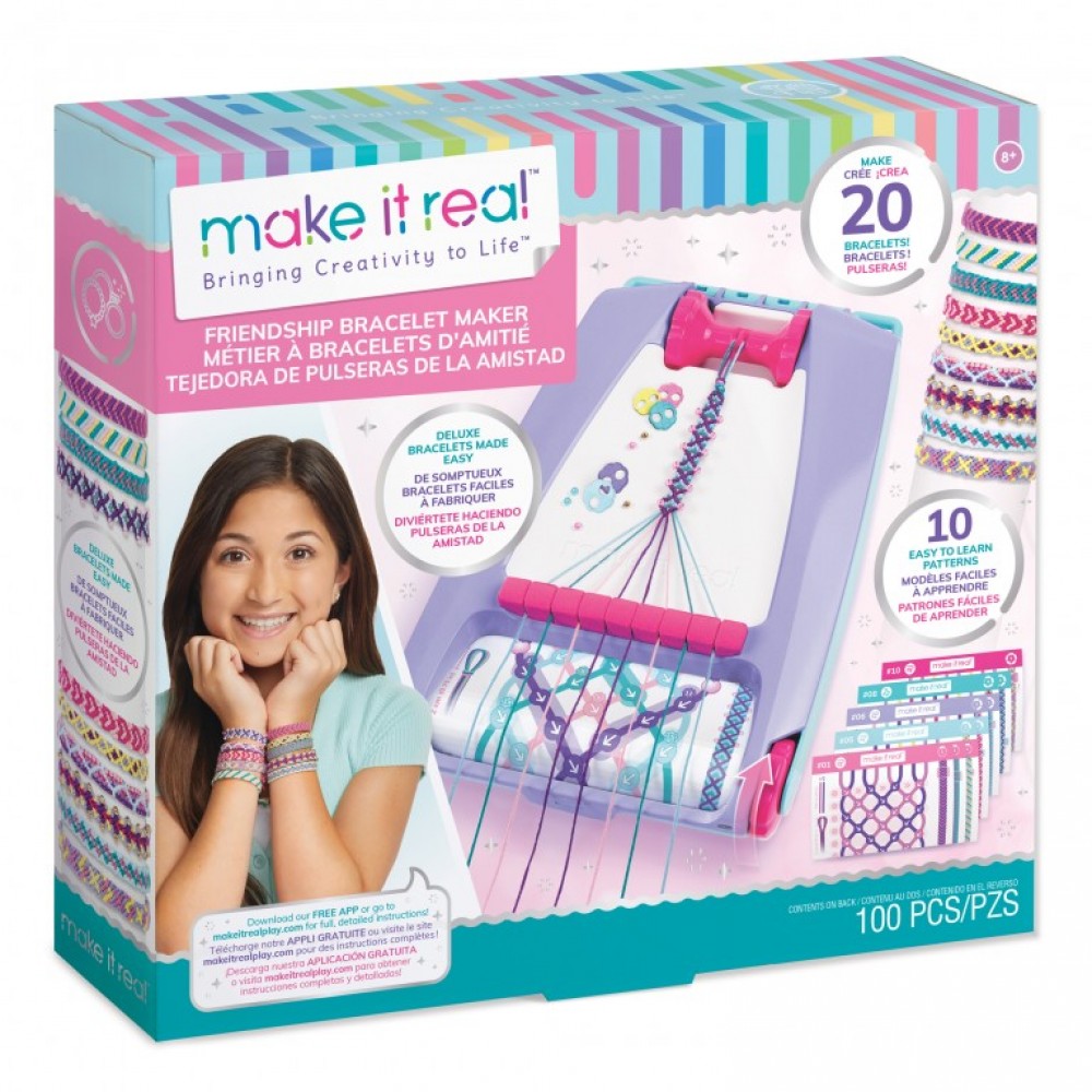 MAKE IT REAL FRIENDSHIP BRACELET MAKER (1457)