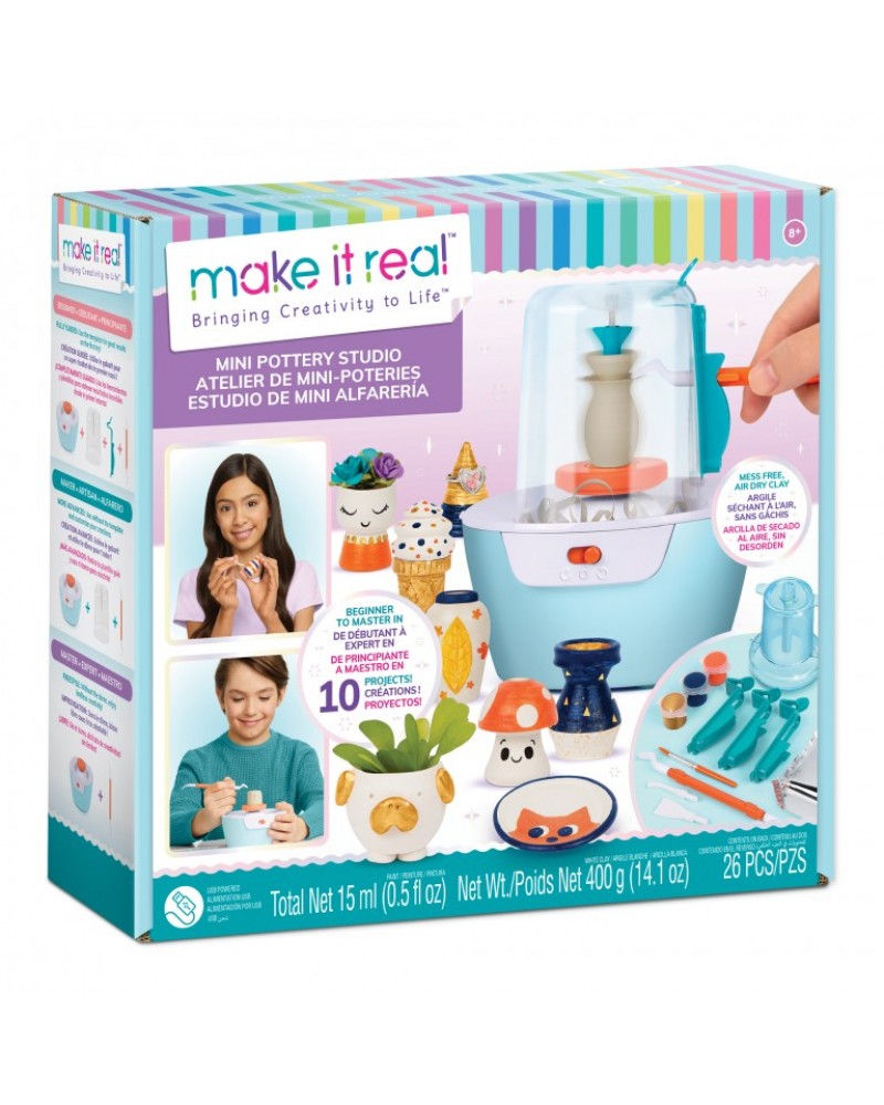 MAKE IT REAL MINI POTTERY STUDIO (1465)