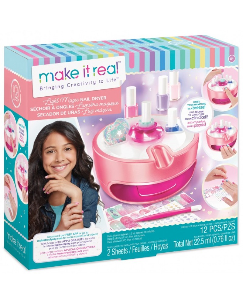 MAKE IT REAL  BEAUTY LIGHT MAGIC NAIL DRYER (2509)