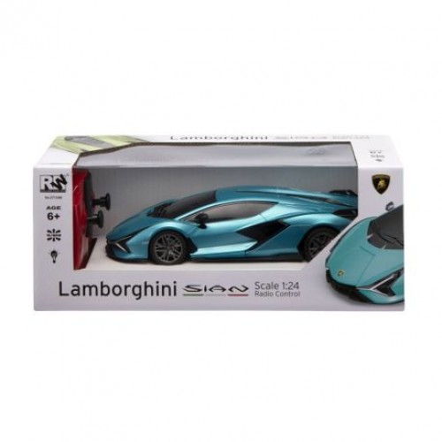 RW ΤΗΛΕΚΑΥΤΕΘΥΝΟΜΕΝΟ 1:24 LAMBORGHINI SIAN ΓΑΛΑΖΙΟ (27124M)