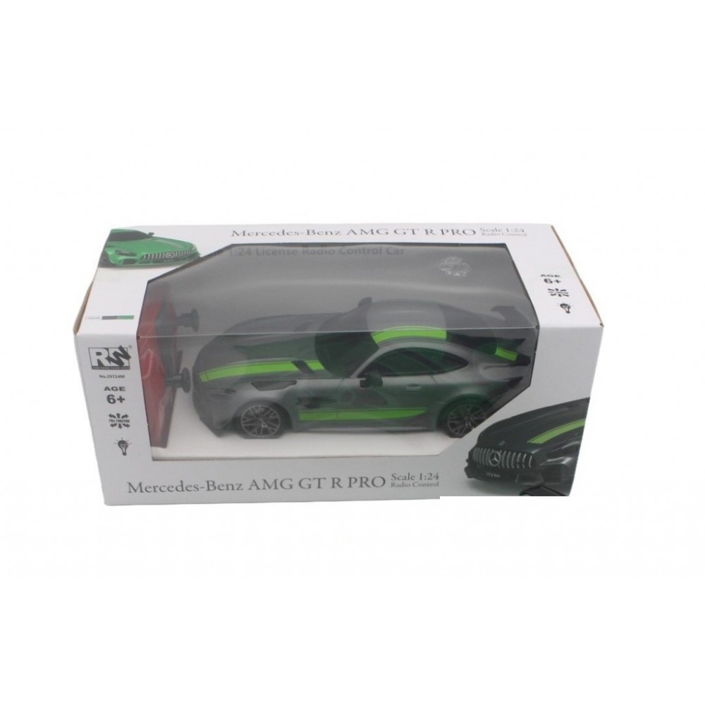 RW ΤΗΛΕΚΑΥΤΕΘΥΝΟΜΕΝΟ 1:24 MERCEDES AMG GT R PRO ΓΚΡΙ (29724M)