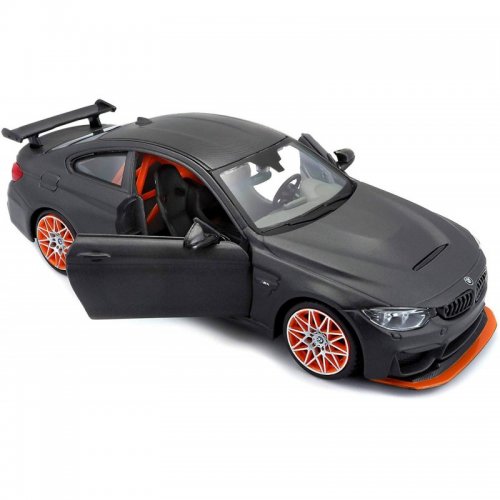 MAISTO SPECIAL EDITION 1:24 M4 GTS ΣΚΟΥΡΟ ΓΚΡΙ ΜΑΤ  (31246)