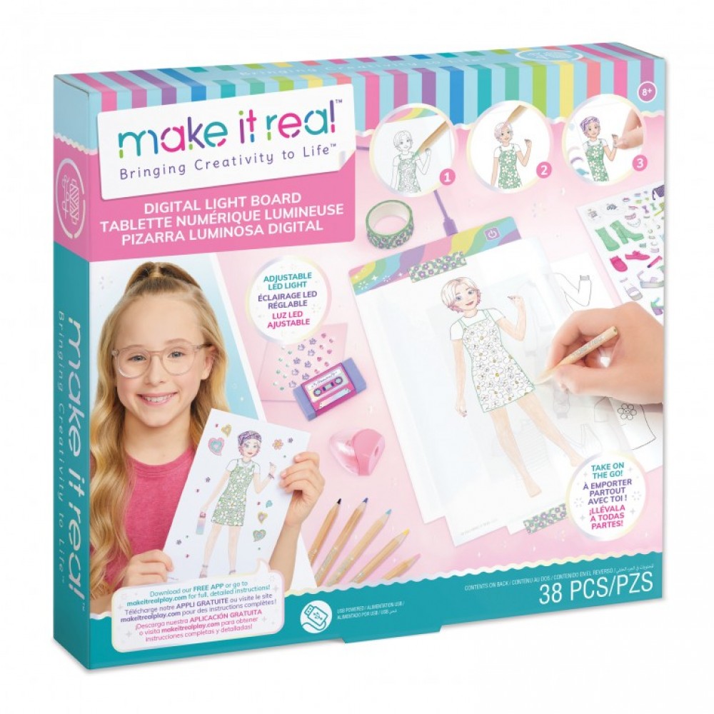 MAKE IT REAL FASHION DESIGN DIGITAL LIGHT BOARD (3503)