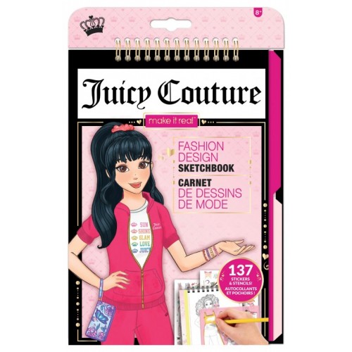 MAKE IT REAL  JUICY COUTURE FASHION DESIGN SKETCHBOOK (4426)