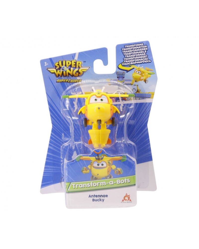Super Wings SuperCharge Τransform a Bot Bucky (740073)